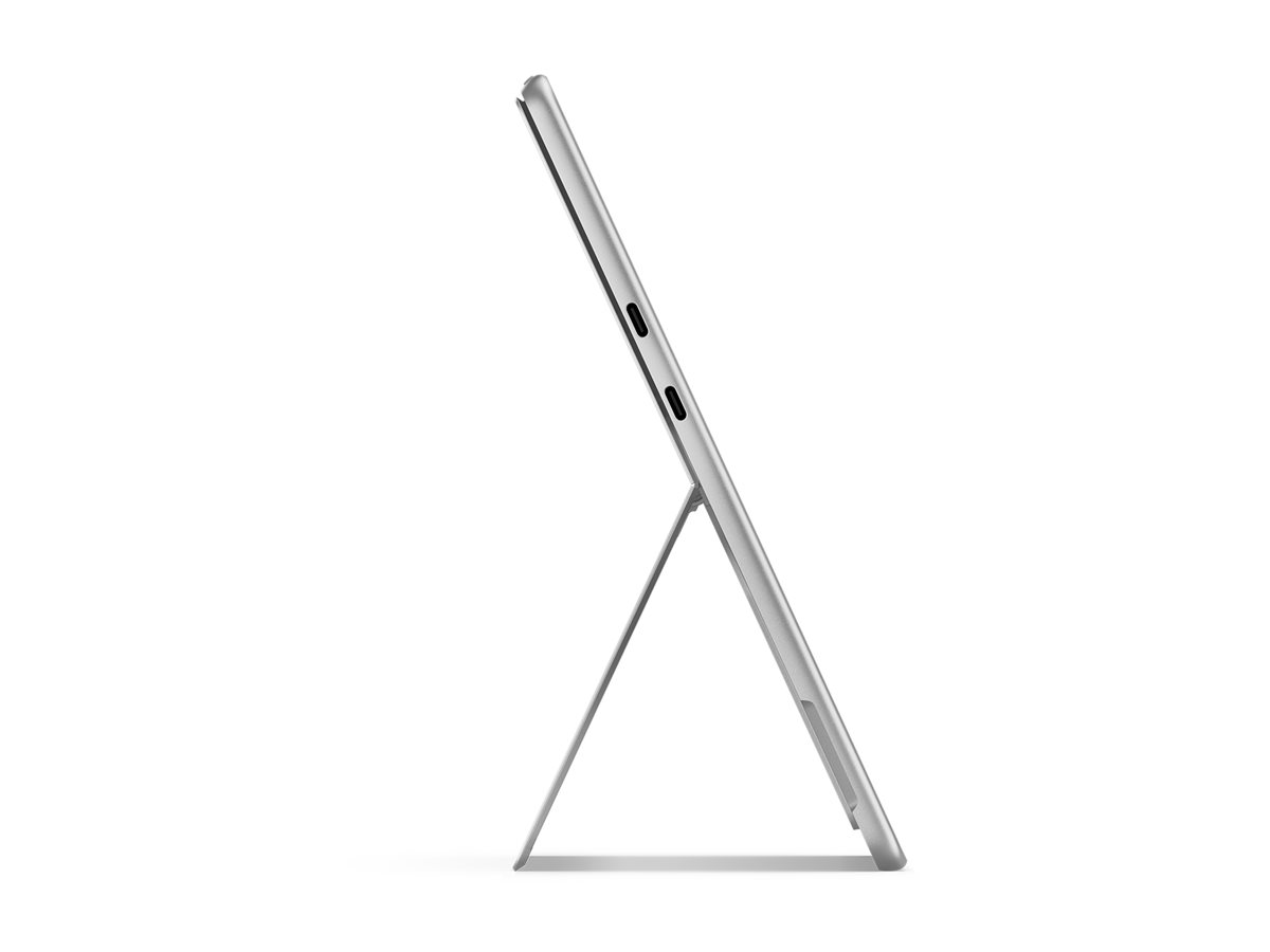 Microsoft Surface Pro Copilot+ PC - 11th Edition - Tablet - Snapdragon X Plus X1P-64-100 - Win 11 Pro - Qualcomm Adreno - 16 GB RAM - 256 GB SSD - 33 cm (13") Touchscreen 2880 x 1920 @ 120 Hz - Bluetooth, Wi-Fi 7 - 5G NR - Platin