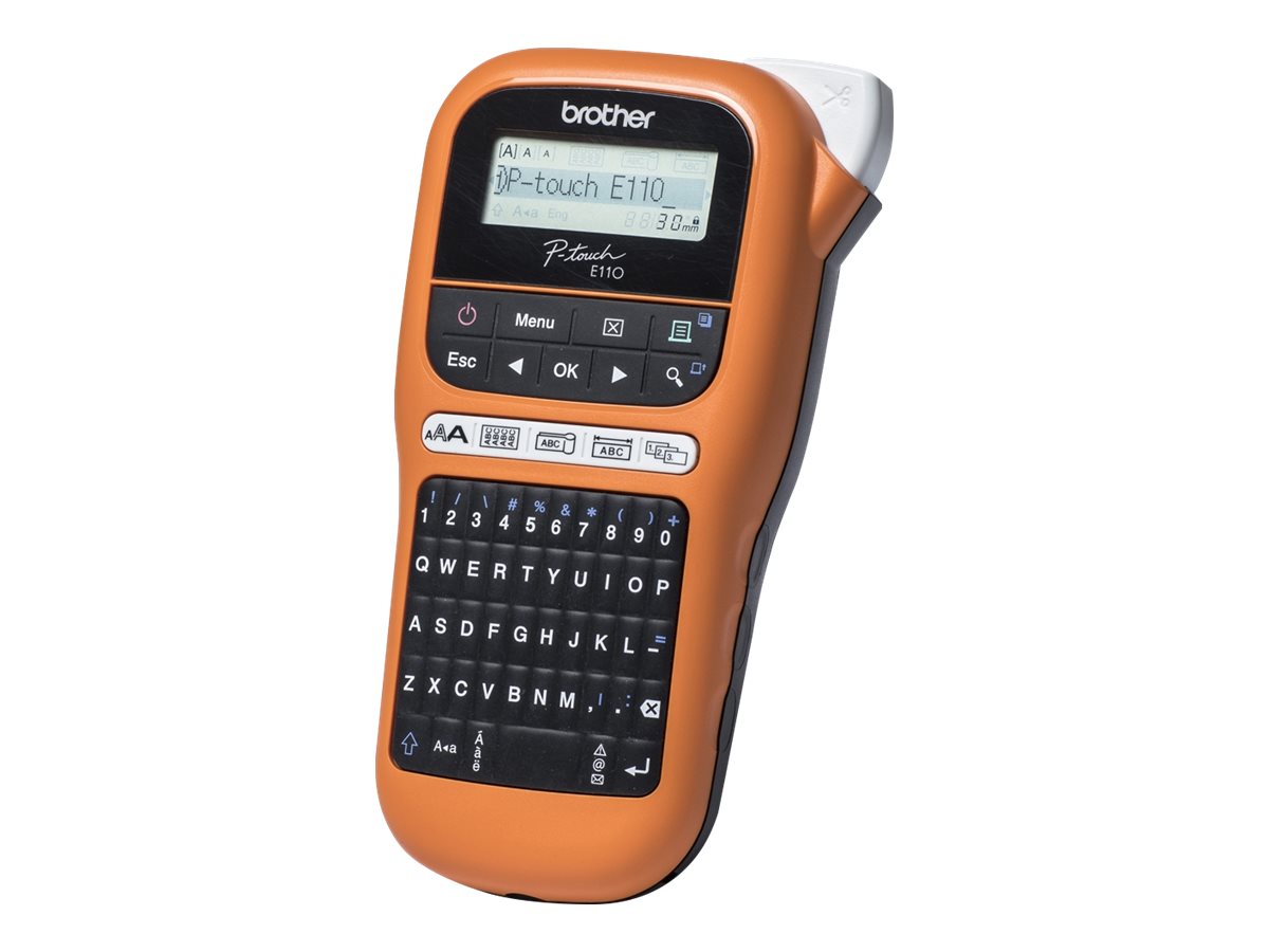 Brother P-Touch PT-E110 - Beschriftungsgerät - s/w - Thermotransfer