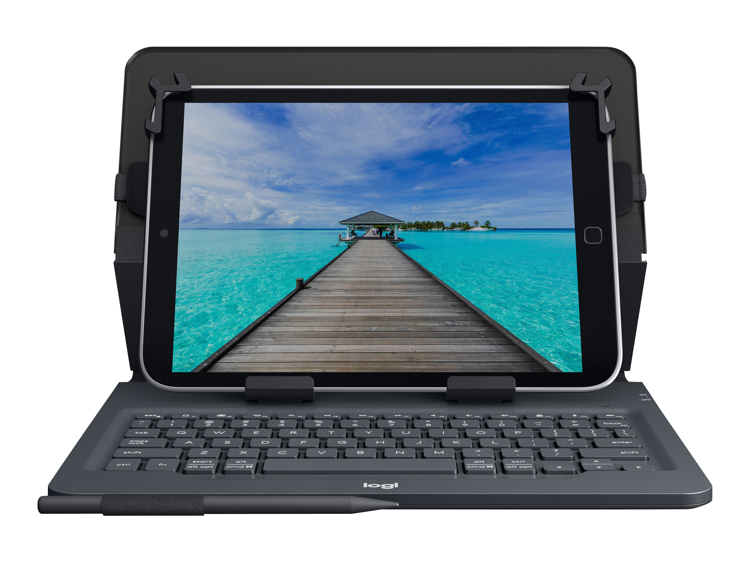 Logitech Universal - Tastatur und Foliohülle - QWERTZ - Deutsch Eingabegerät