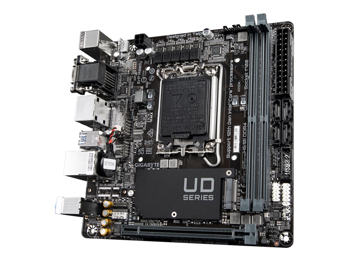Gigabyte H610I DDR4 - 1.0 - Motherboard - Mini-ITX - LGA1700-Sockel - H610