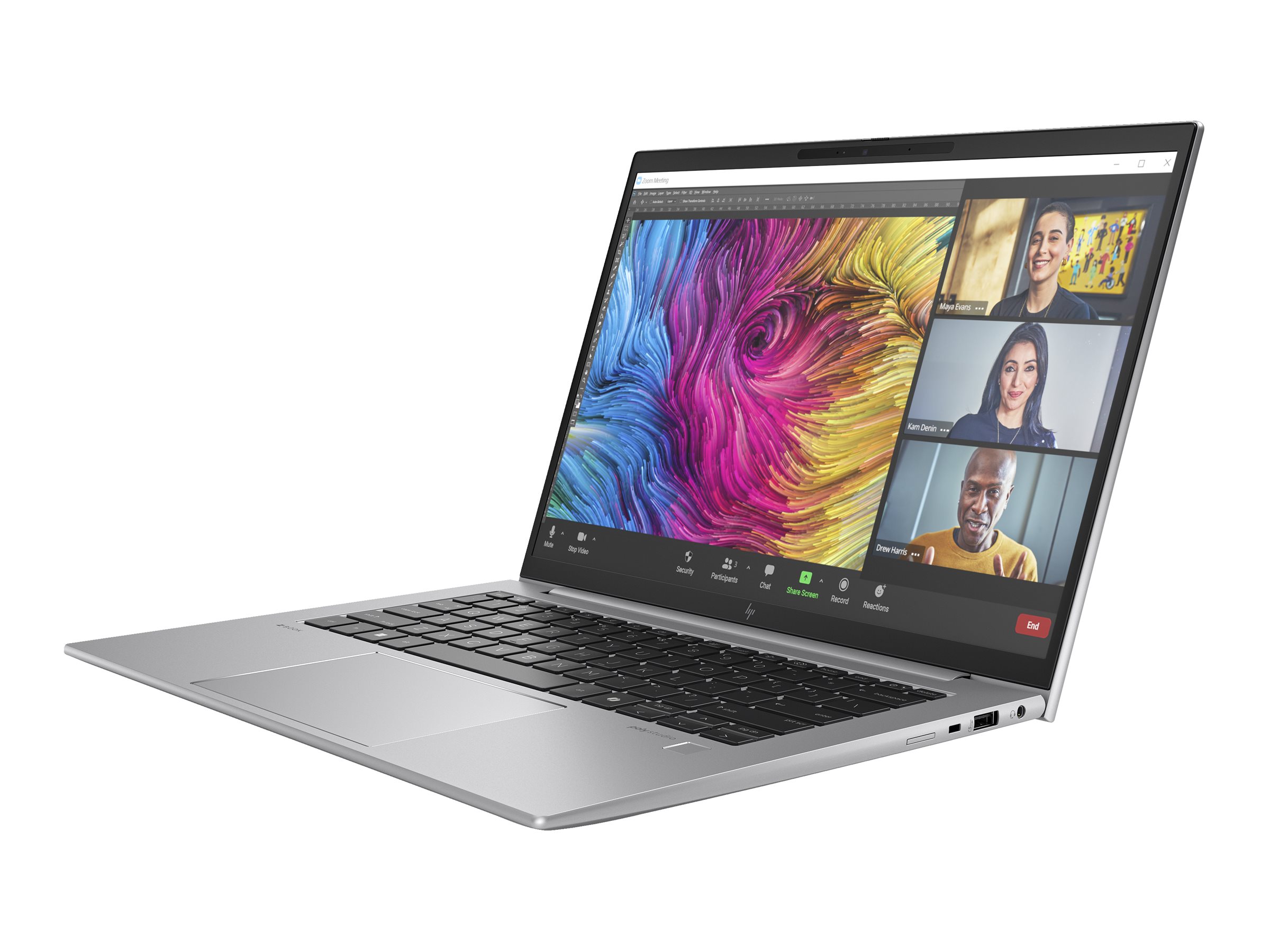 HP ZBook Firefly 14 G11 Mobile Workstation - 35.6 cm (14") - Core Ultra 7 165H - vPro - 64 GB RAM - 2 TB SSD - Deutsch - mit HP Wolf Pro Security Edition (1 Jahr)