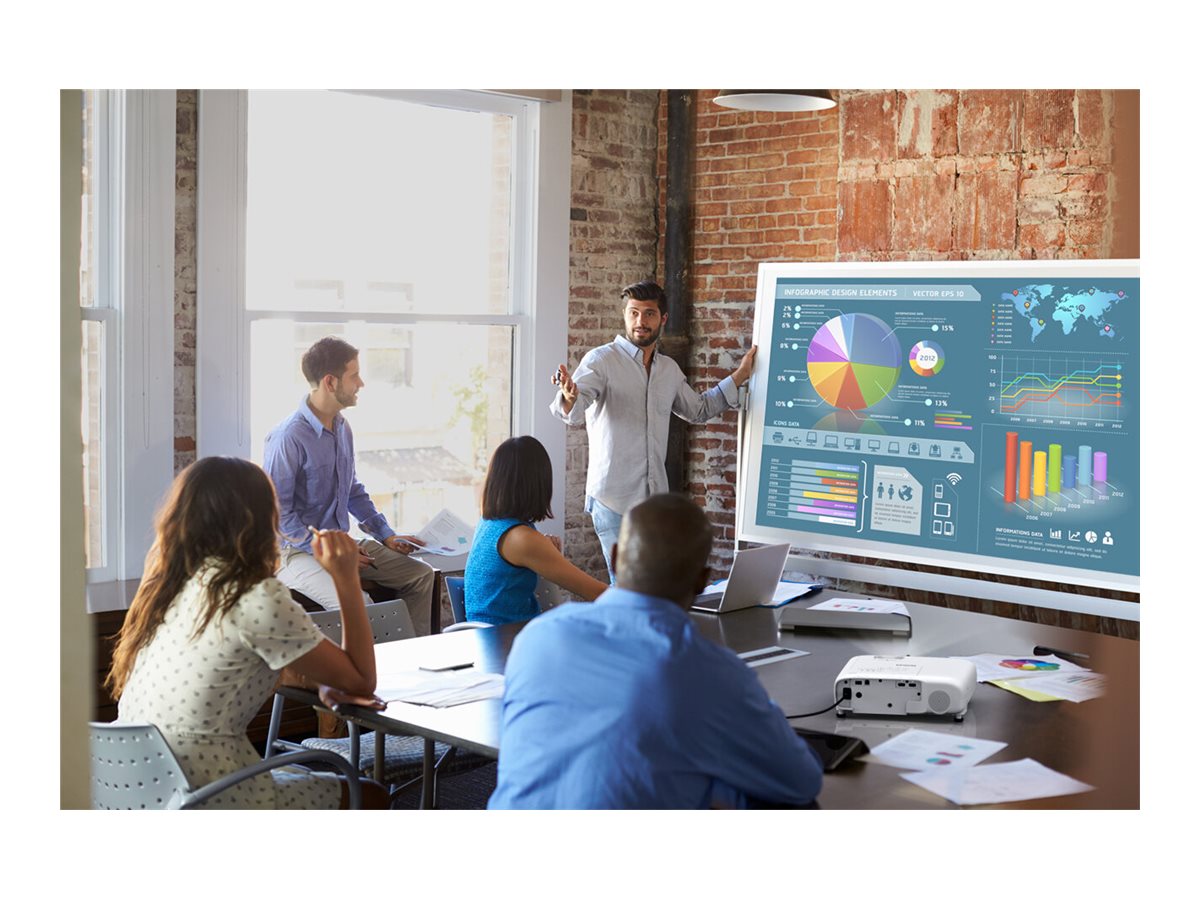 Epson EH-TW840 - 3-LCD-Projektor - tragbar - weiß