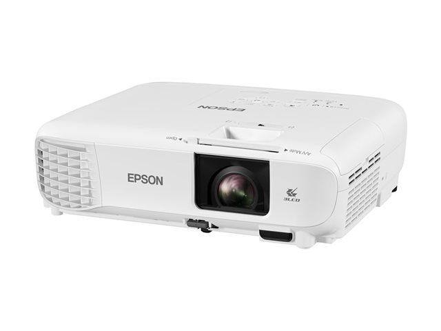Epson EB-W49 - 3-LCD-Projektor - tragbar - LAN - weiß