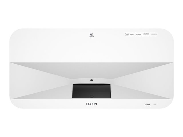 Epson EB-810E - 3-LCD-Projektor - Super-Ultrakurzdistanzobjektiv - 802.11a/b/g/n/ac Wireless / LAN/ Miracast - weiß