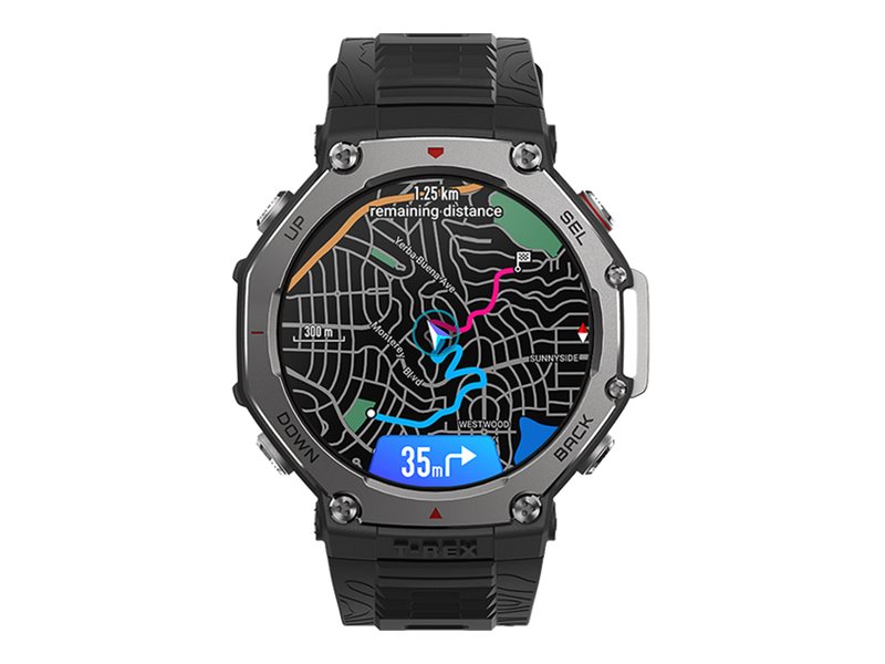 Amazfit T-Rex 3 intelligente Uhr mit Riemen - Onyx