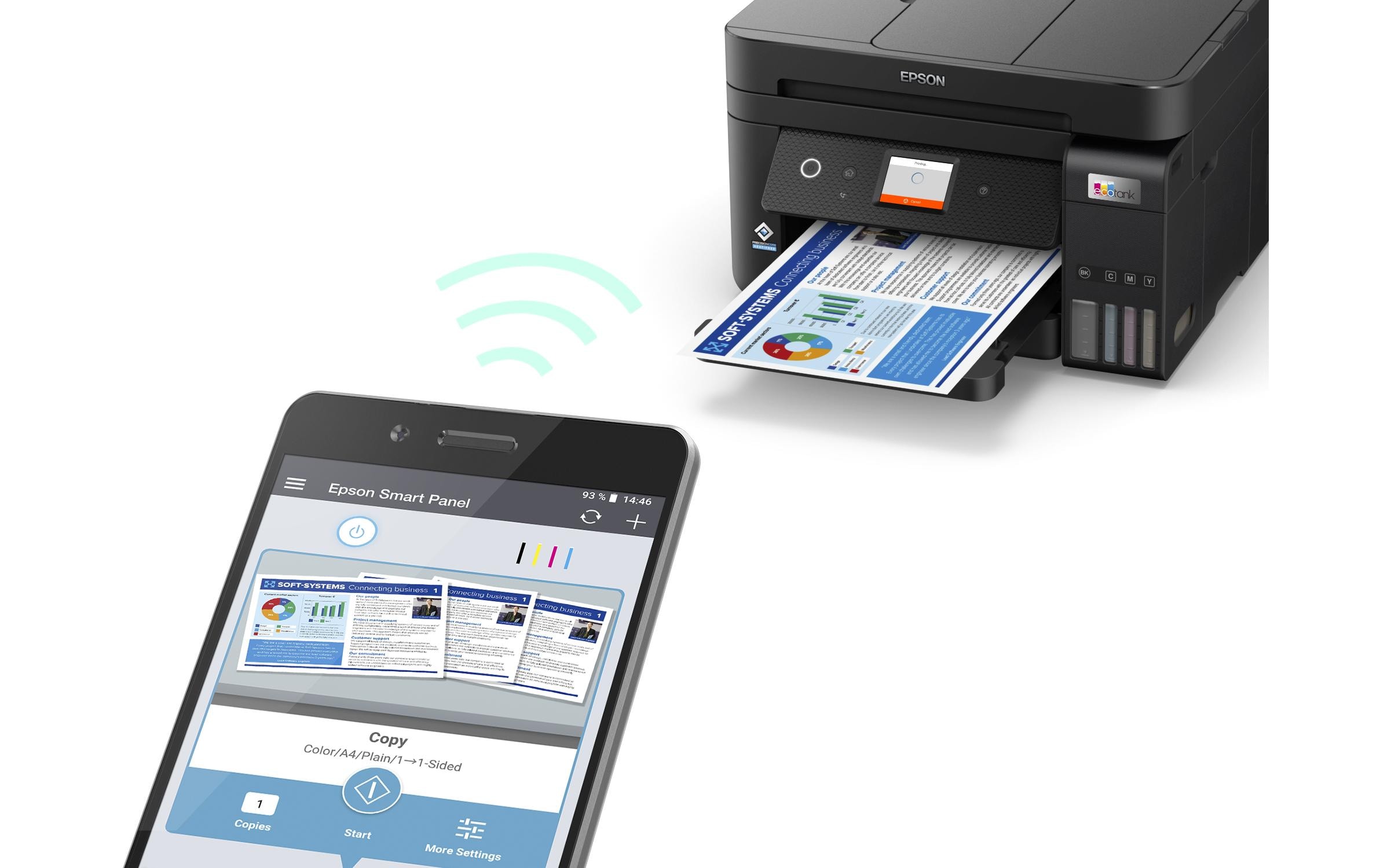 Epson EcoTank ET-4850 4in1 Tintenstrahl MFP Tintentanksystem