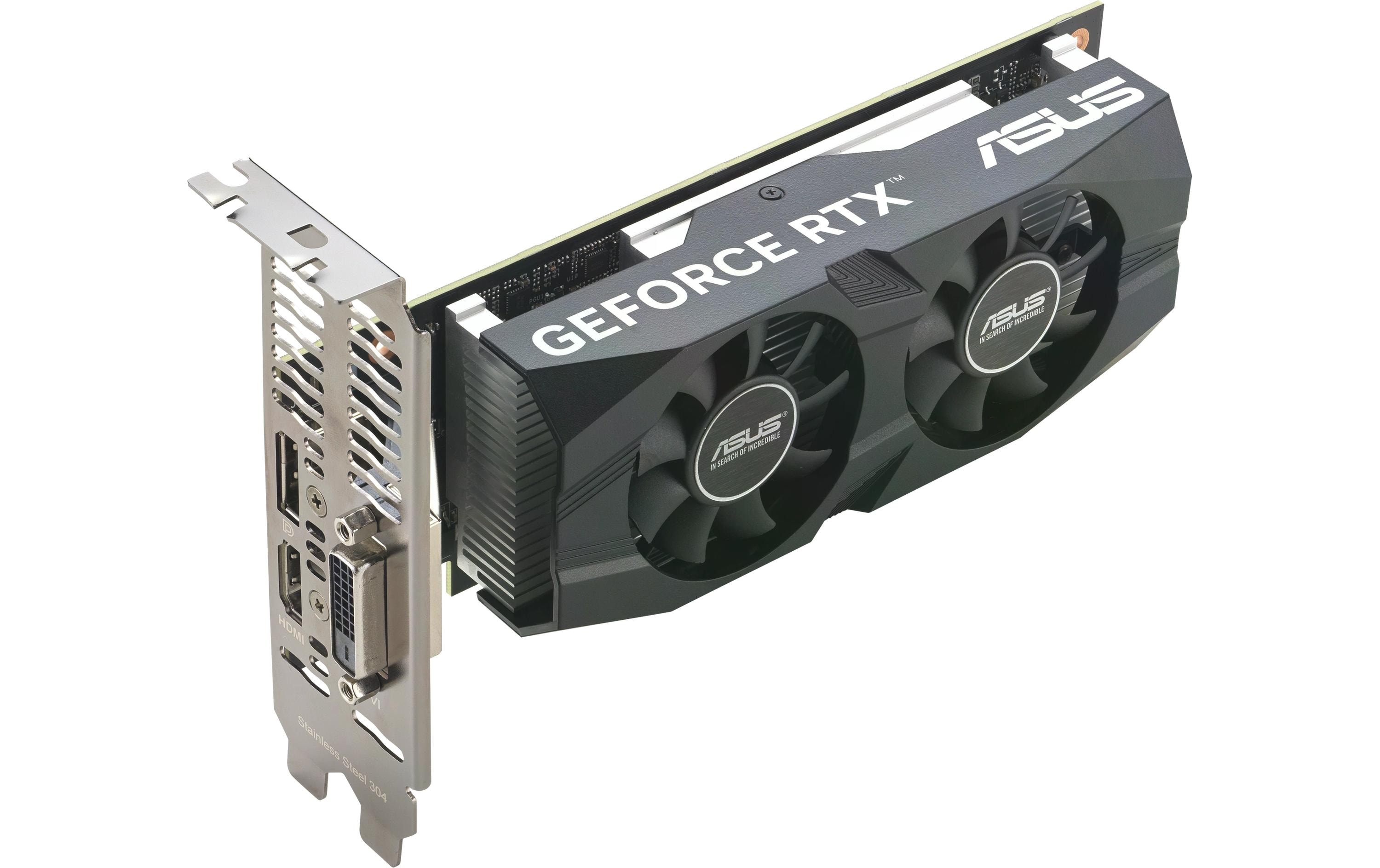 ASUS GeForce RTX 3050 LP BRK OC Edition 6 GB GDDR6 ist grosse Produktivität in einem kleinen Paket