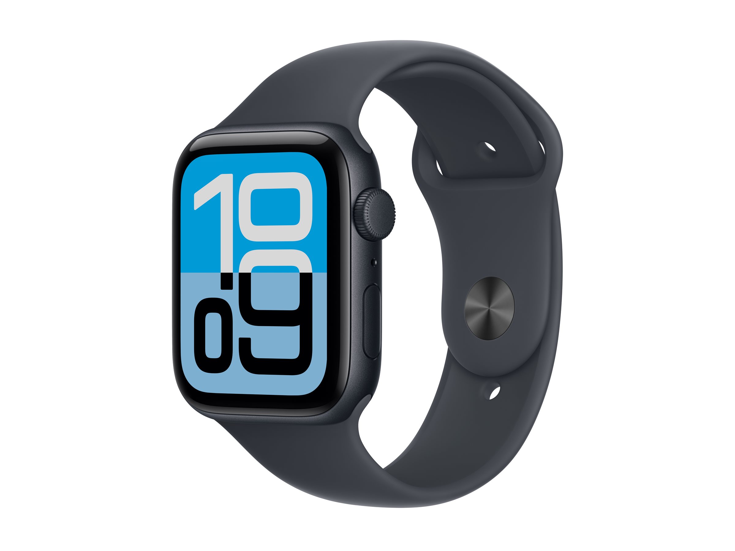 Apple Watch SE 3 GPS 44mm Midnight Aluminium Case with Midnight Sport Band - S/M