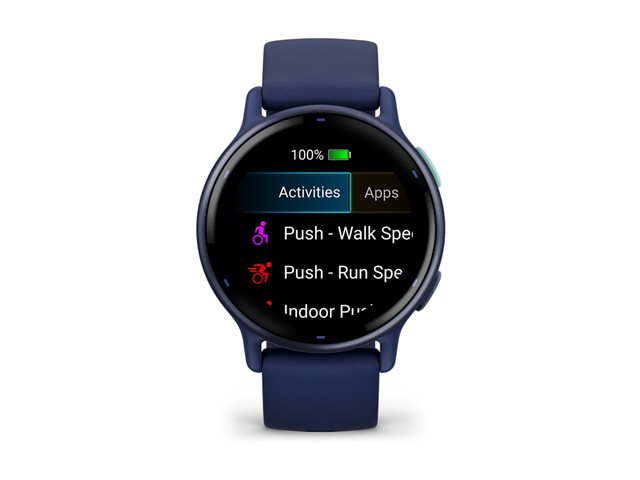 Garmin vívoactive 5 - marineblau - intelligente Uhr mit Band - 4 GB