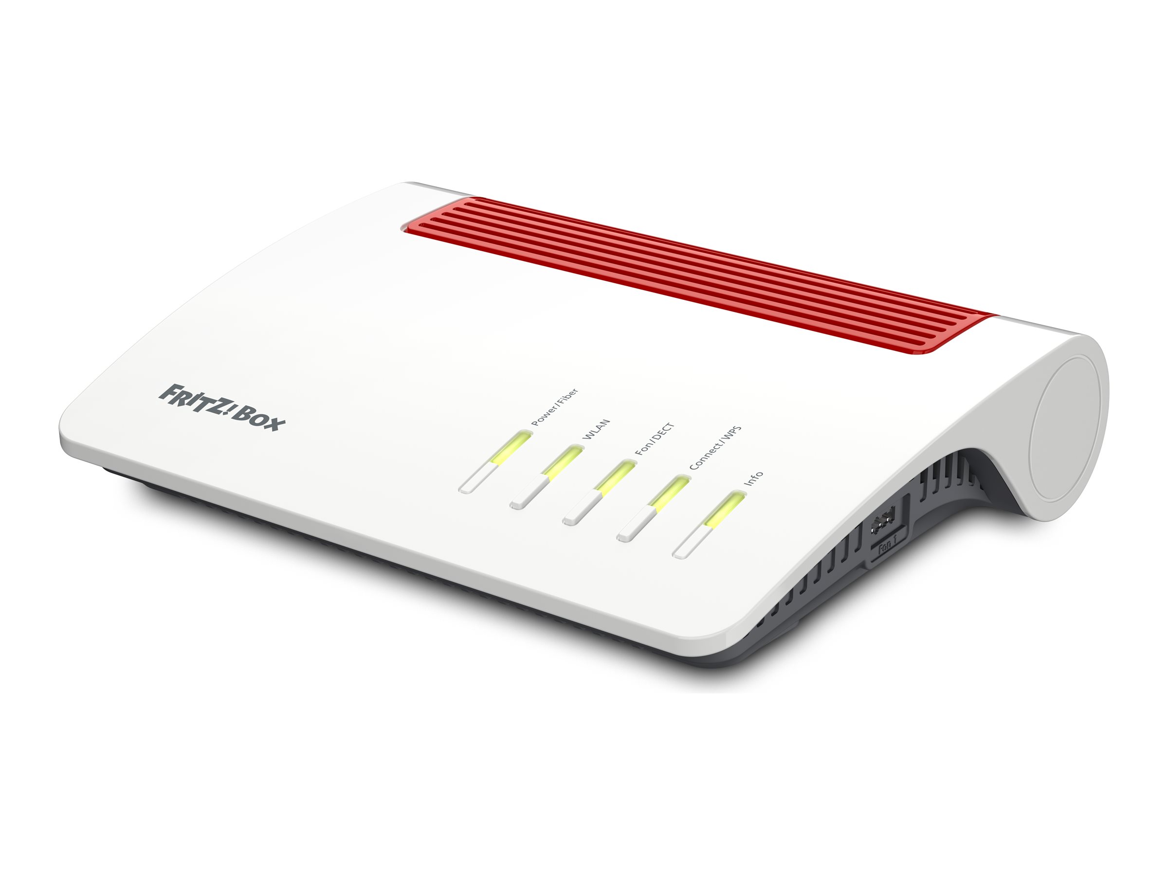 FRITZ!Box 5590 Fiber - Wireless Router - GPON-Terminal / Stimmen-Karte - Wi-Fi 6 - Desktop