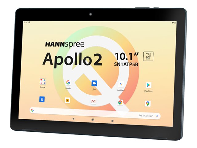 HANNspree Pad Apollo 2 - Tablet - Android 10 - 32 GB eMMC - 25.7 cm (10.1") IPS (1280 x 800) - USB-Host - microSD-Steckplatz