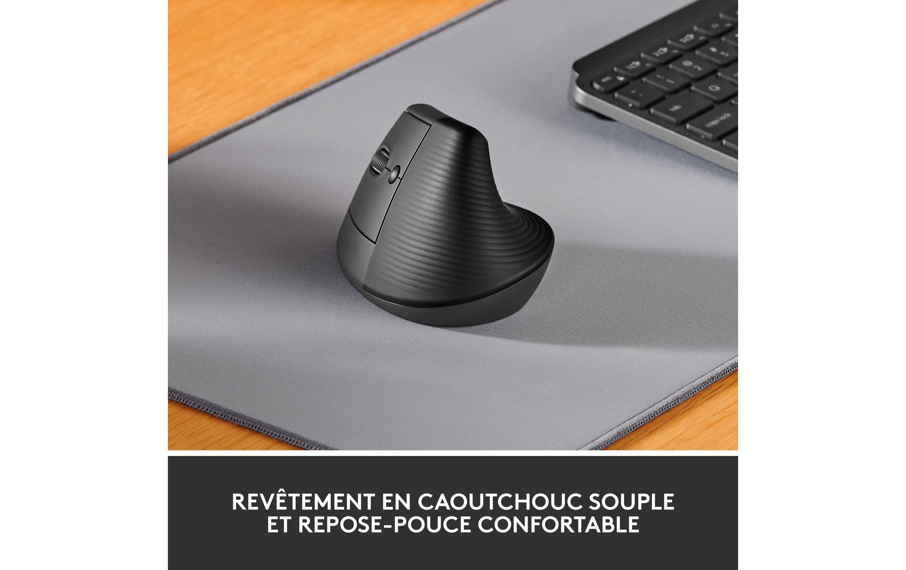 Logitech Ergonomische Maus Lift Left Graphite