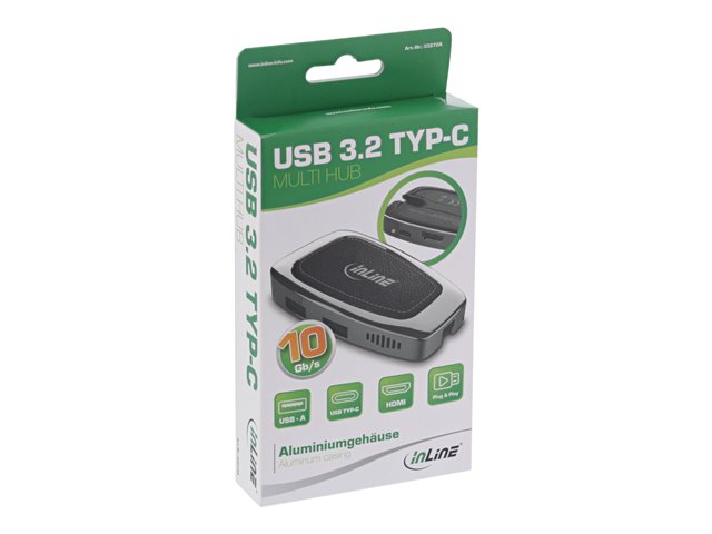 InLine - Dockingstation - USB-C 3.2 Gen 2 - HDMI