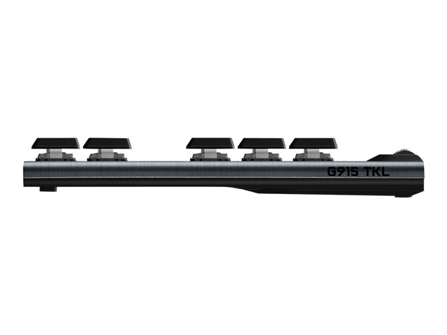 Logitech G915 TKL Tenkeyless LIGHTSPEED Wireless RGB Mechanical Gaming Keyboard - Tastatur - QWERTZ - Deutsch - Kohle Eingabegerät