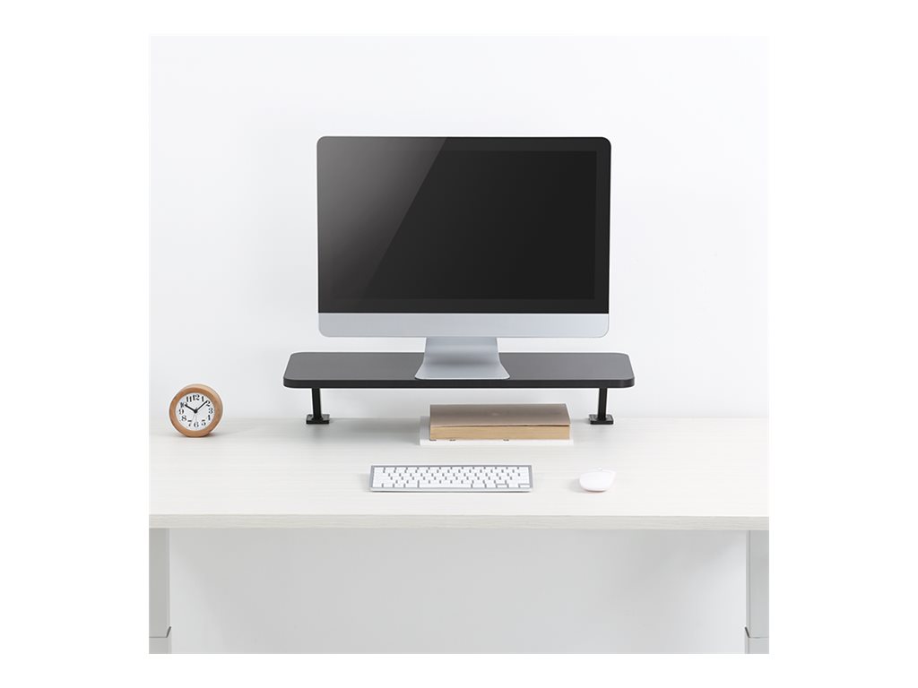 LogiLink Aufstellung - Riser - für Monitor - 650 mm lang - Schwarz