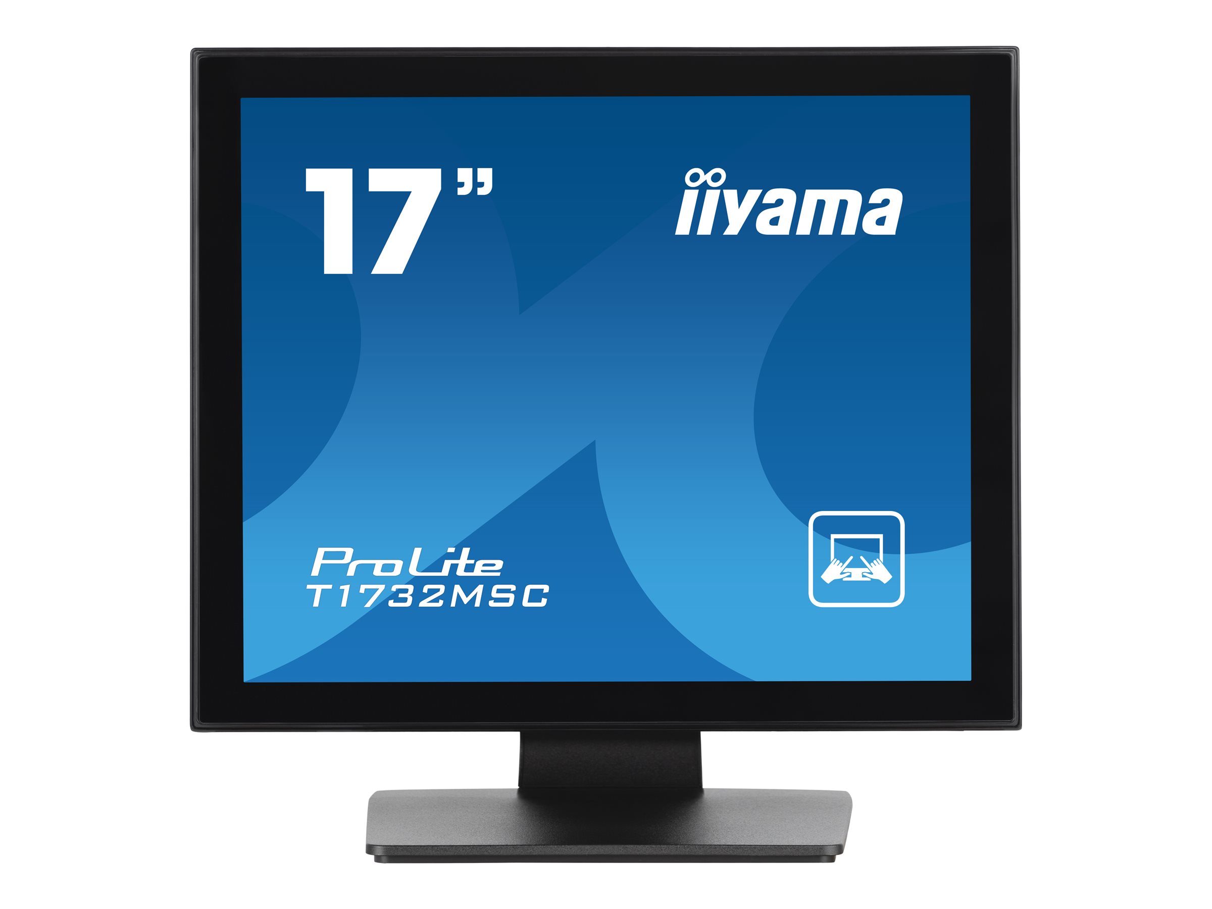 iiyama ProLite T1732MSC-B1S - LCD-Monitor - 43.2 cm (17") - Touchscreen - 1280 x 1024 - TN - 250 cd/m² - 1000:1 - 5 ms - HDMI, VGA, DisplayPort - Lautsprecher - Schwarz, Matte