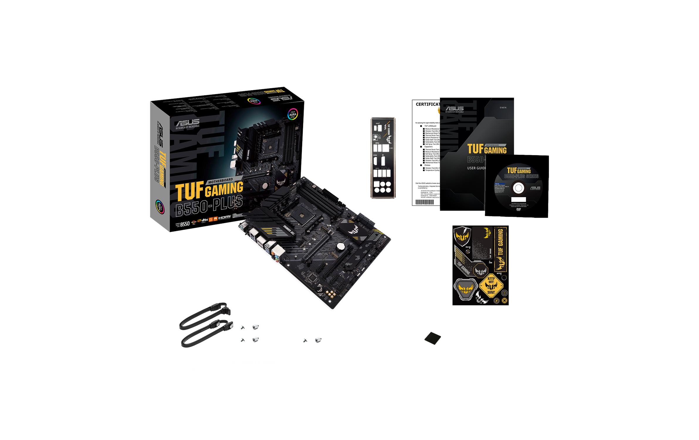 ASUS TUF GAMING B550-PLUS - Motherboard - ATX - Socket AM4 - AMD B550