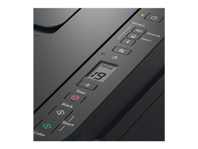 Canon PIXMA G3410 - Multifunktionsdrucker - Farbe - Tintenstrahl - nachfüllbar - 216 x 297 mm (Original) - A4/Legal (Medien) - bis zu 8.8 ipm (Drucken) - 100 Blatt - USB 2.0, Wi-Fi(n)
