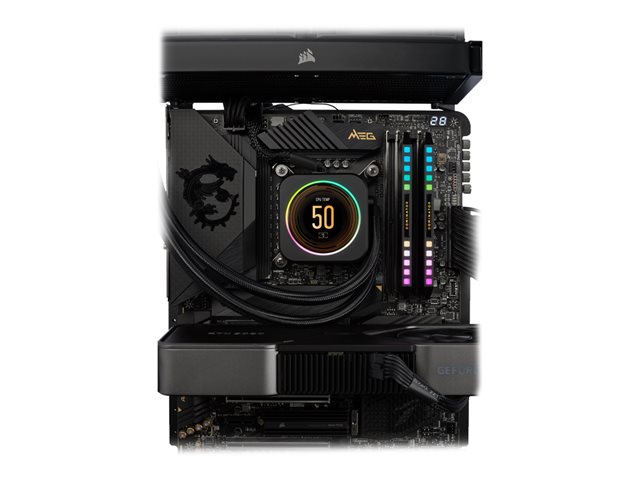 CORSAIR Dominator Platinum RGB - DDR5 - Kit - 64 GB: 2 x 32 GB - DIMM 288-PIN - 5200 MHz / PC5-41600 - ungepuffert