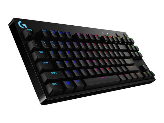 Logitech G Pro Mechanical Gaming Keyboard - Tastatur - US International - Schwarz Eingabegerät