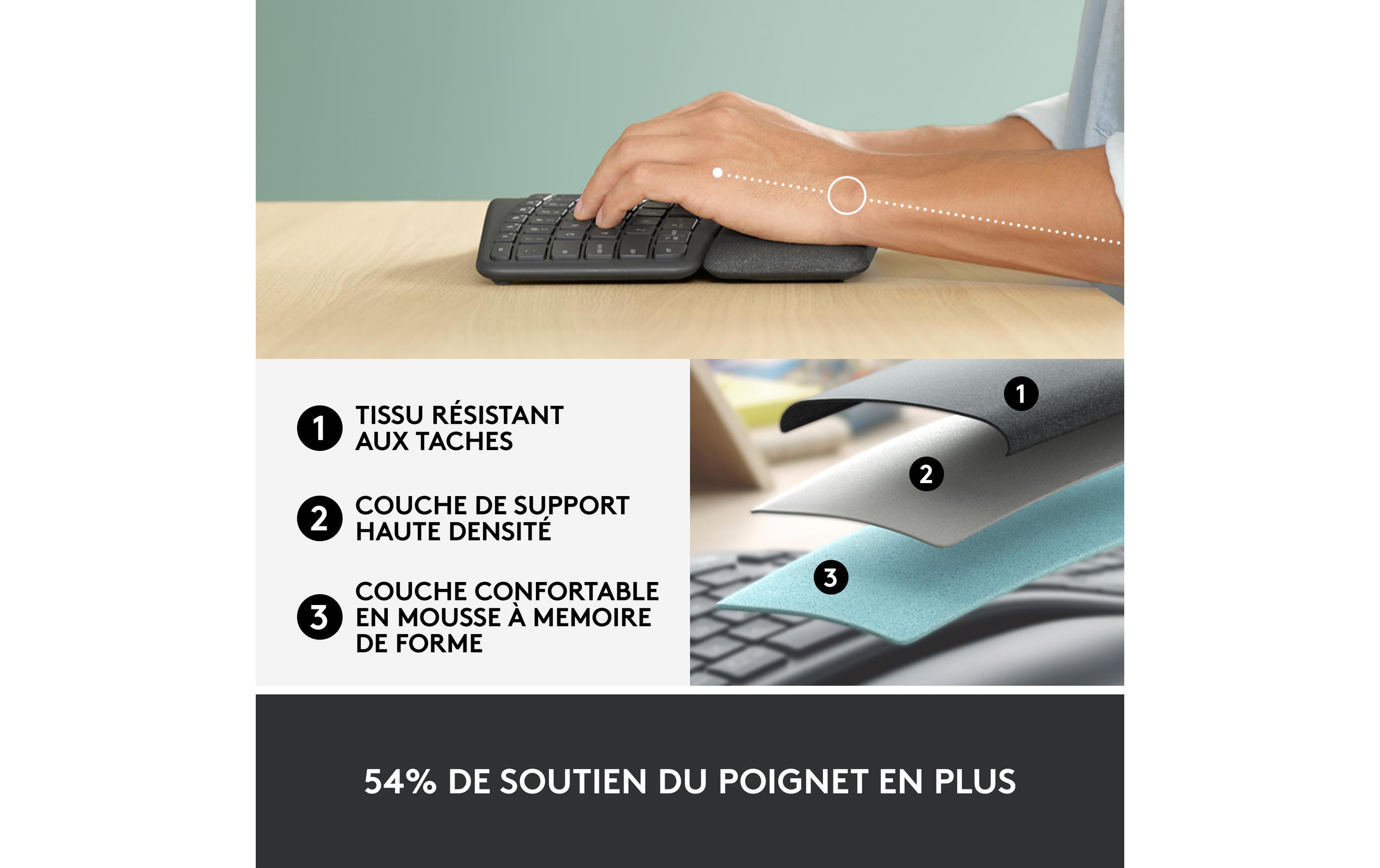 Logitech Tastatur K860 for Business