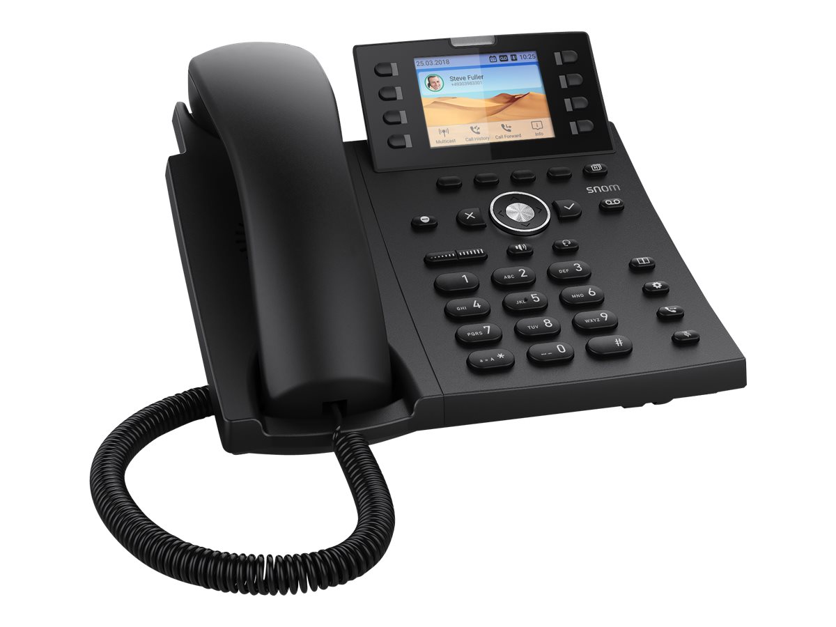 snom D335 - VoIP-Telefon - dreiweg Anruffunktion