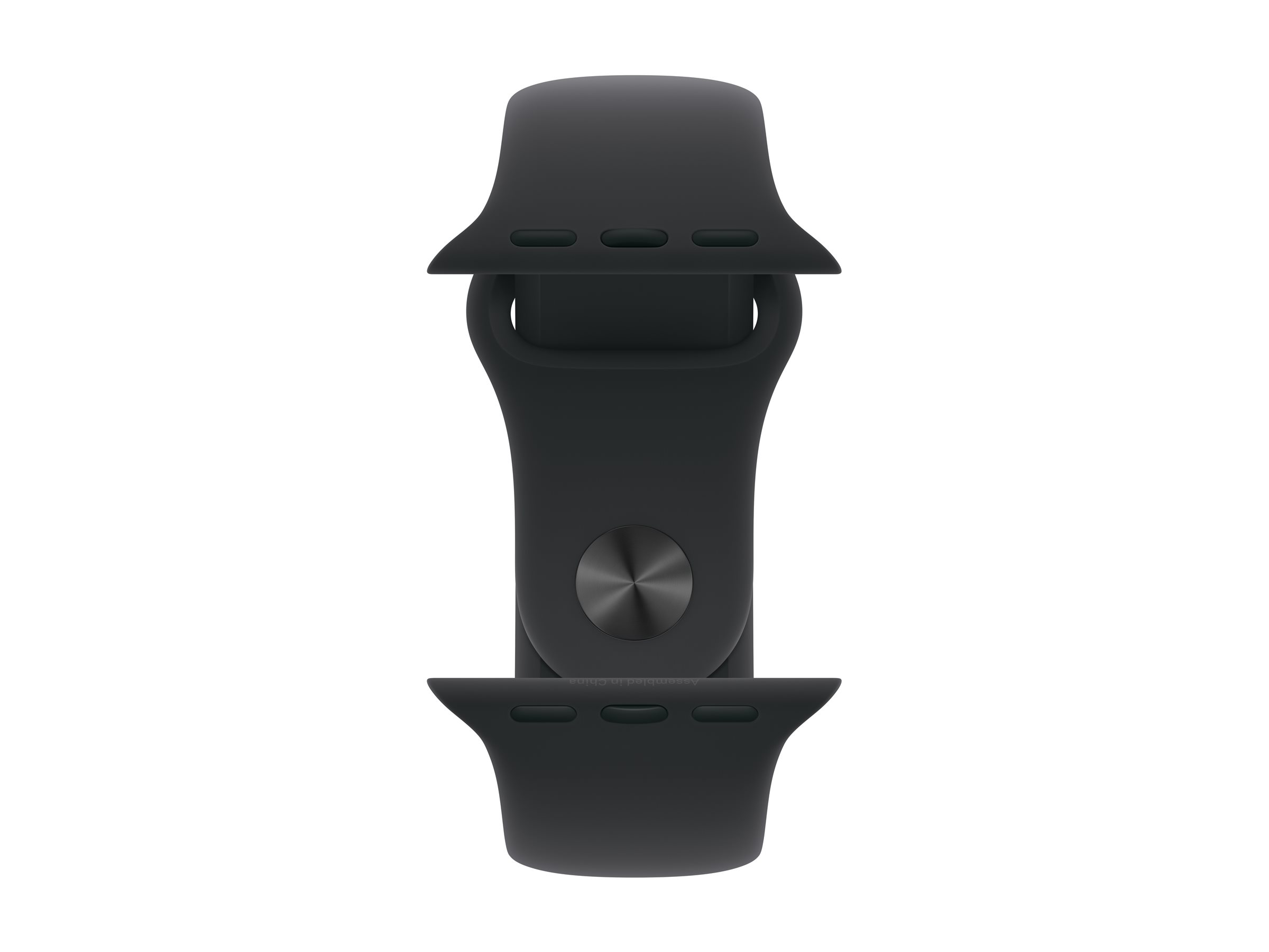 Apple Watch Series 11 GPS + Cellular 42mm Jet Black Aluminium Case with Black Sport Band - S/M