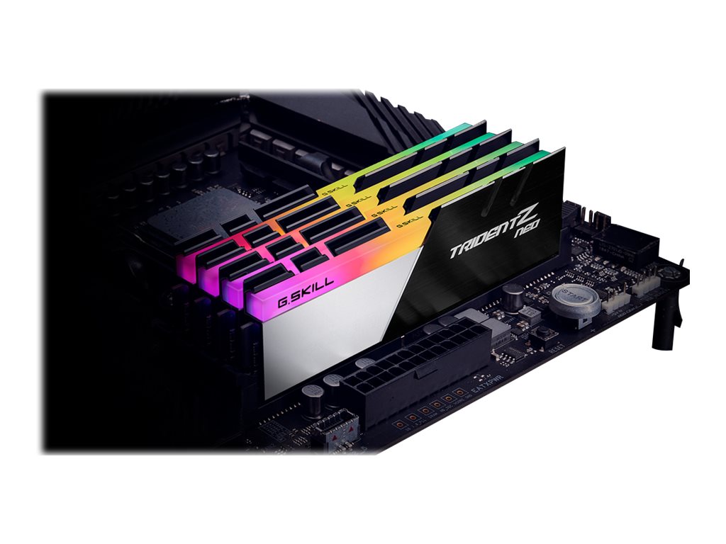 G.Skill TridentZ Neo Series - DDR4 - Kit - 64 GB: 4 x 16 GB - DIMM 288-PIN - 3600 MHz / PC4-28800 - ungepuffert