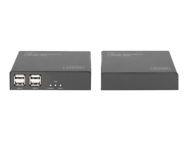 DIGITUS DS-55505 - Extender Set - KVM-/Audio-/USB-Extender - HDBaseT 2.0