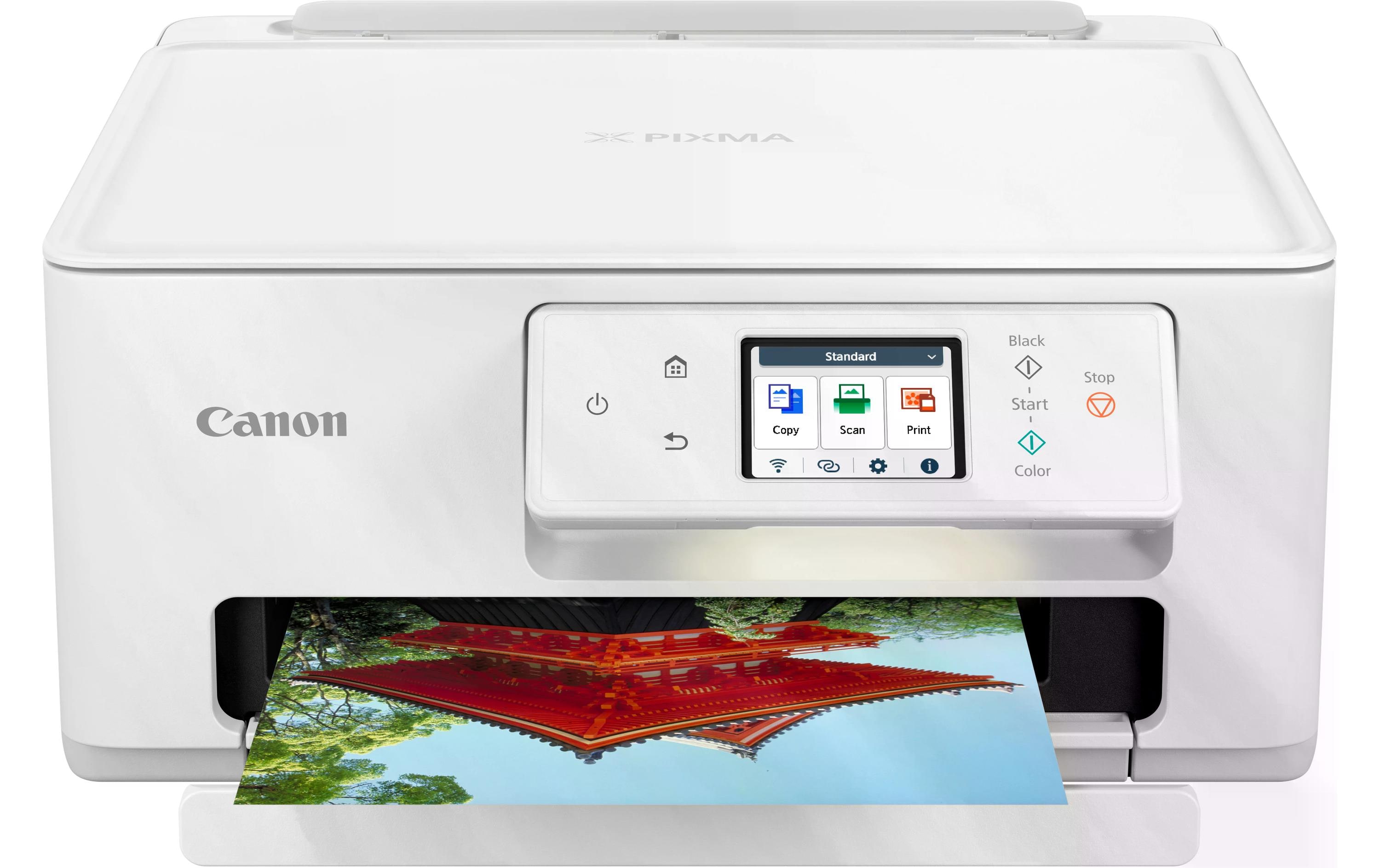 Canon PIXMA TS7650i 4 in 1 Tintenstrahl-Multifunktionsdrucker grau