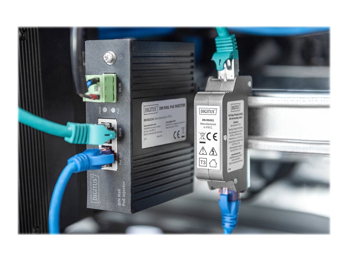 DIGITUS DN-95421 - PoE-Überspannungsschutz