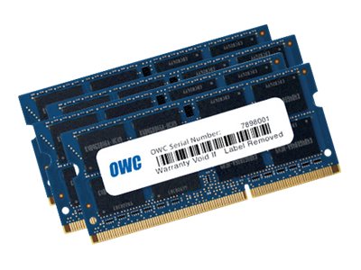 Other World Computing - DDR3L - Kit - 32 GB: 4 x 8 GB - SO DIMM 204-PIN - 1600 MHz / PC3L-12800 - ungepuffert