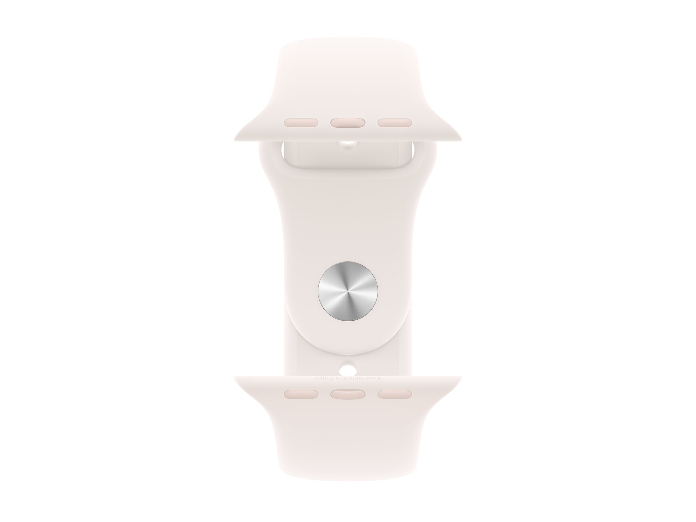 Apple Watch Series 11 GPS 46mm Rose Gold Aluminium Case with Light Blush Sport Band - M/L