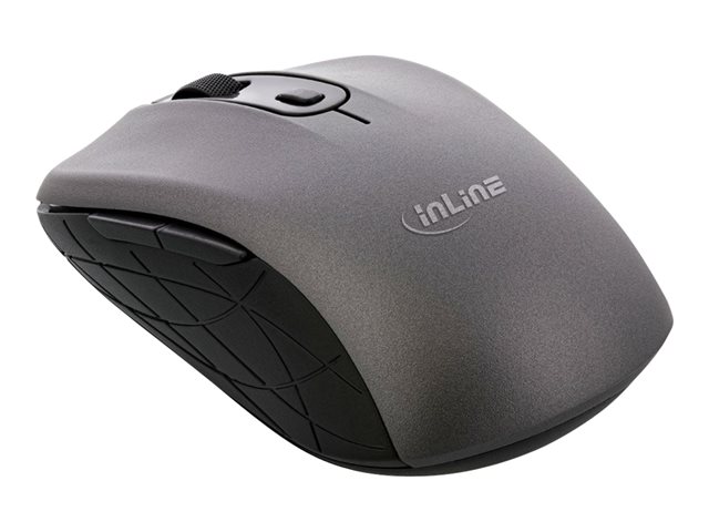 InLine 3-in-1 - Maus - 2.4 GHz
Bluetooth 4.0 - Grau/Schwarz