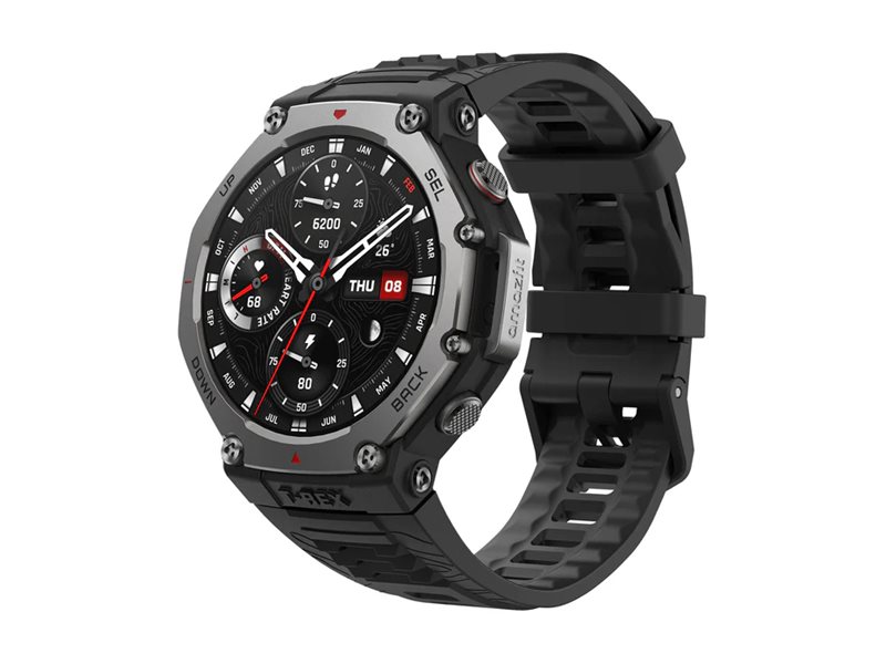 Amazfit T-Rex 3 intelligente Uhr mit Riemen - Onyx