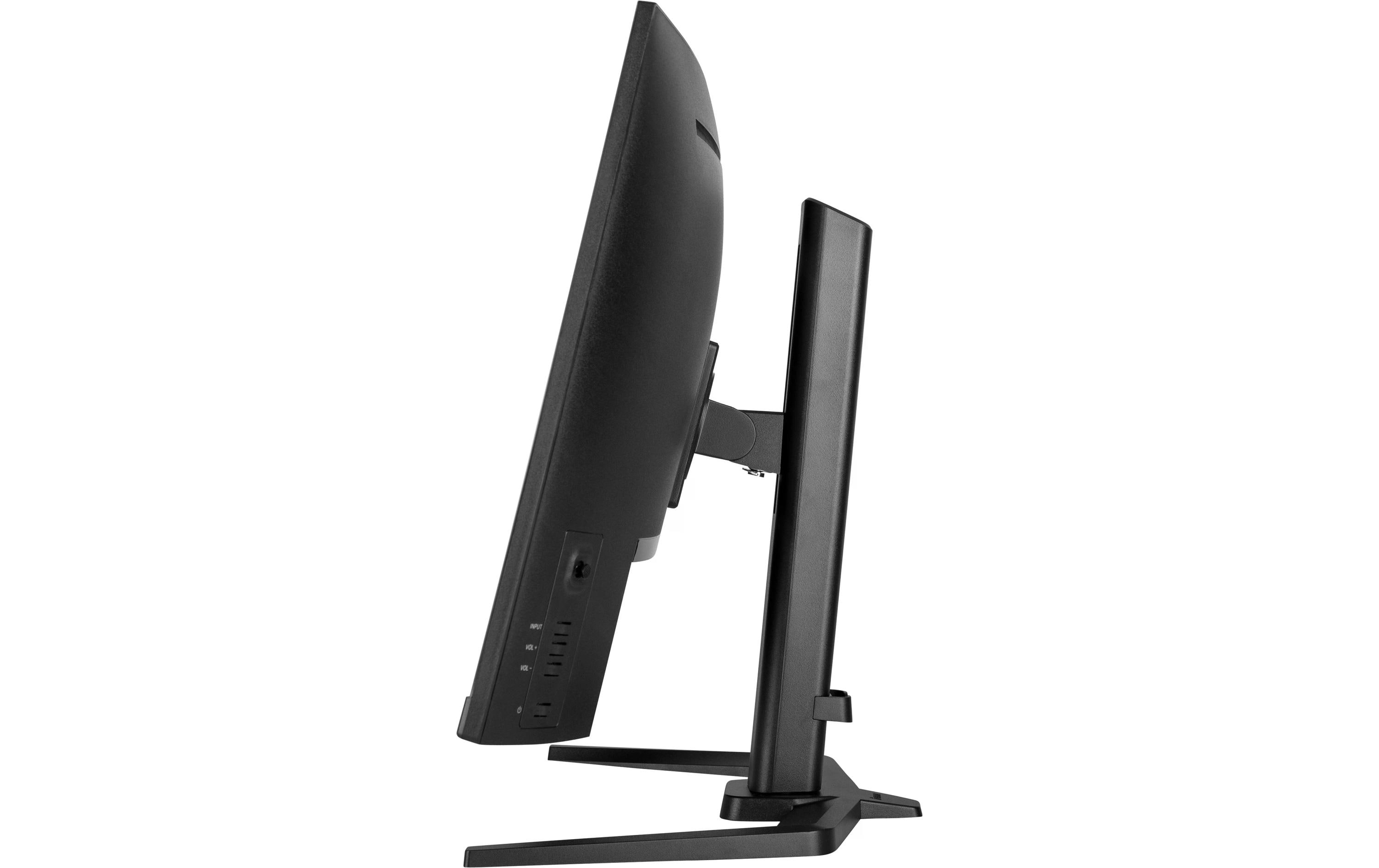 iiyama G-MASTER Red Eagle GCB3280QSU-B1 - LED-Monitor - gebogen - 81.3 cm (32") (31.5" sichtbar) - 2560 x 1440 WQHD @ 165 Hz - VA - 350 cd/m² - 3000:1 - 0.2 ms - 2xHDMI, DisplayPort - Lautsprecher - mattschwarz
