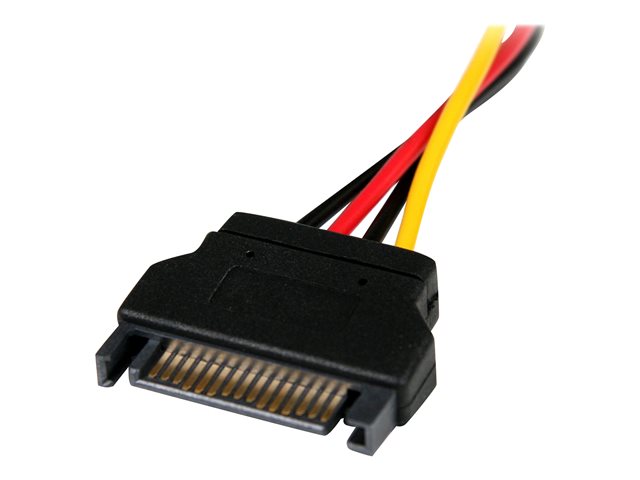 StarTech.com 15cm SATA auf LP4 Stromadapter - Bu/St - Netzteil - SATA-Stromstecker zu interne Stromversorgung
4-polig - 15 cm