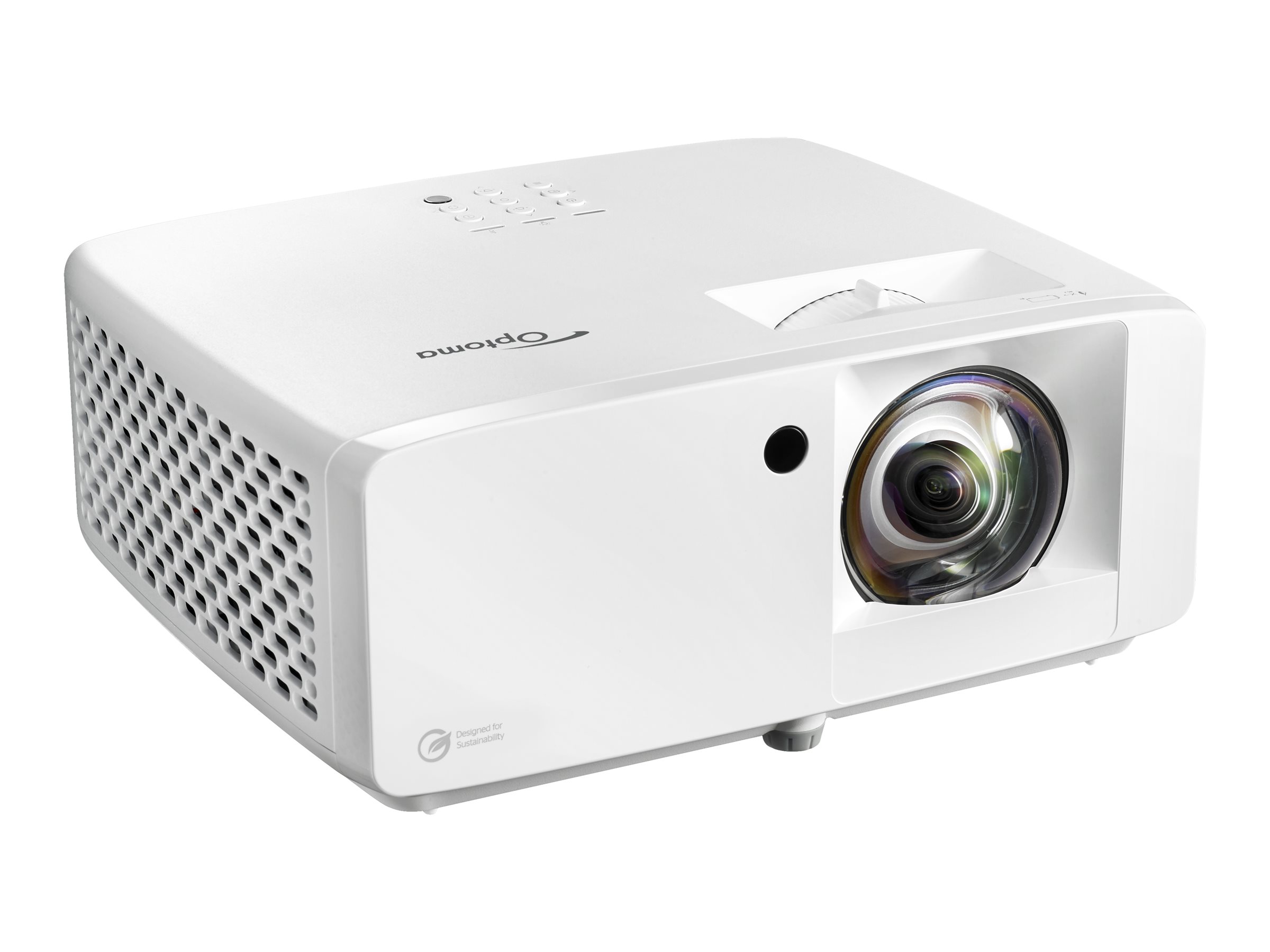 Optoma UHZ35ST - DLP-Projektor - tragbar - 3D - weiß