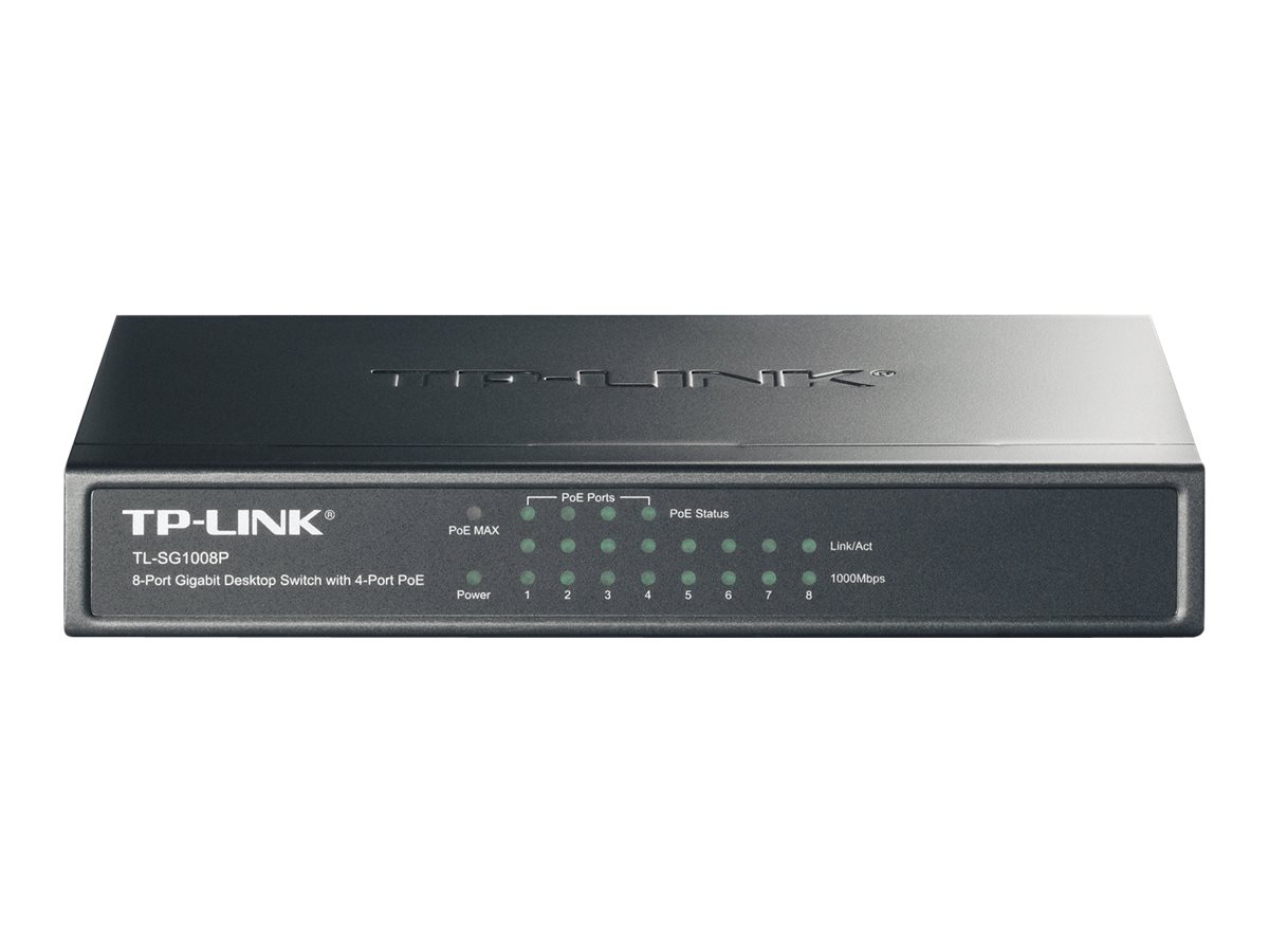 TP-Link PoE+ Switch TL-SG1008P 8 Port