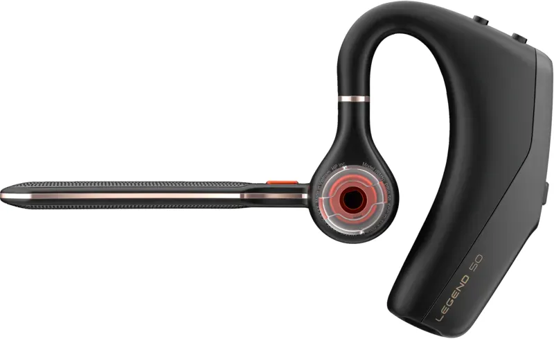 Poly Voyager Legend 50 - Headset - im Ohr - Bluetooth - kabellos - Adapter USB-C via Bluetooth - Schwarz - UC-zertifiziert