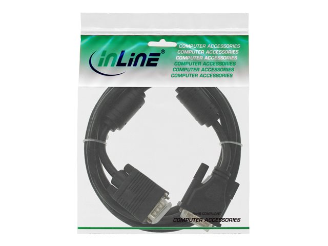 InLine - VGA-Kabel - DVI-A (M) zu HD-15 (VGA) (M) - 5 m