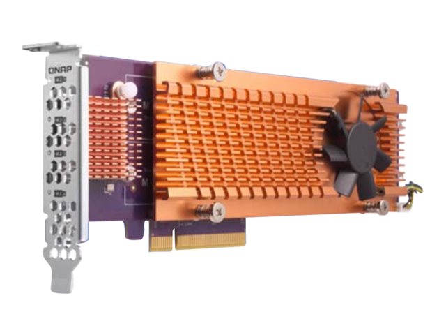 QNAP QM2-4P - Speicher-Controller - PCIe 3.0 - PCIe 3.0 x8
