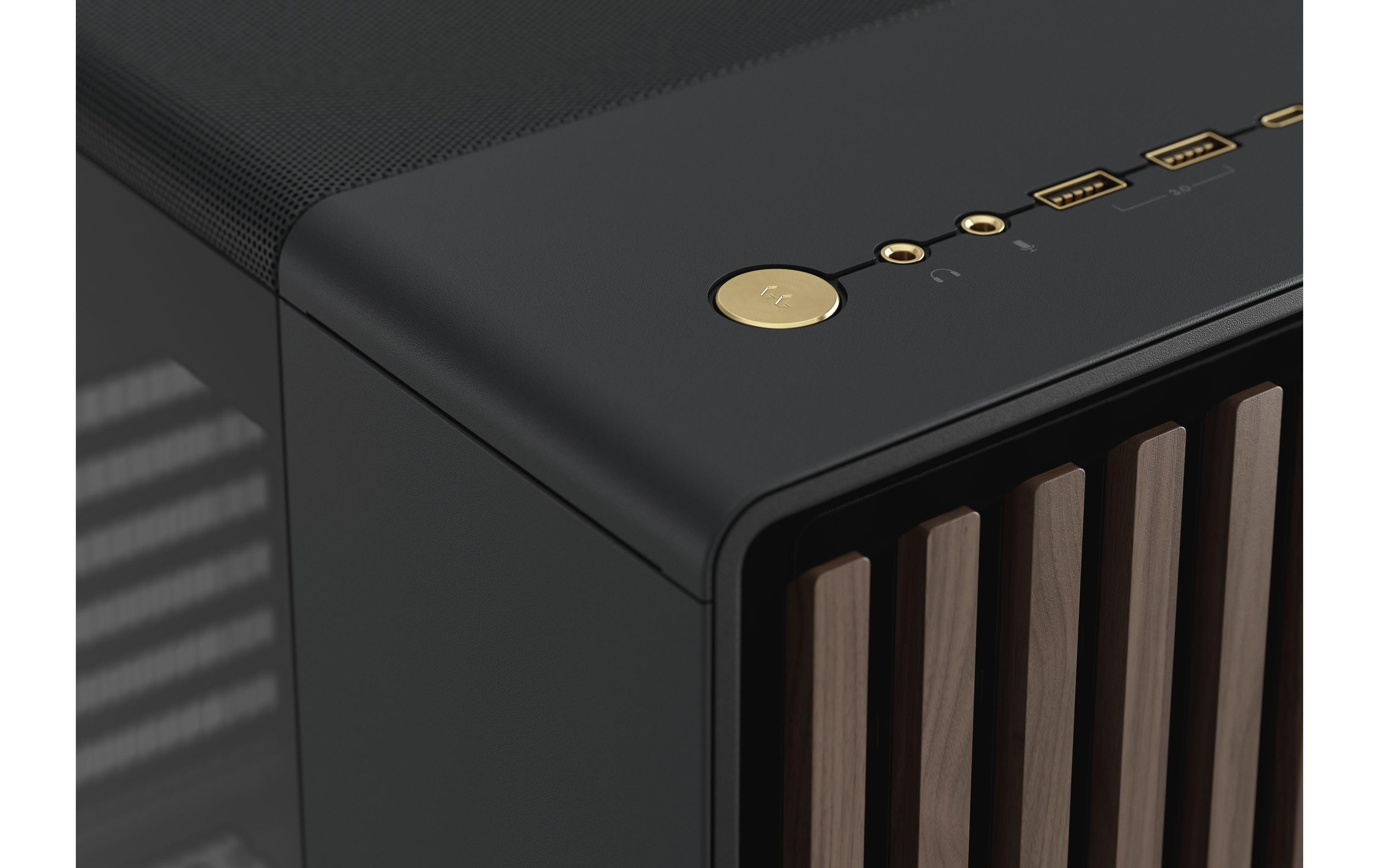 Fractal Design PC-Gehäuse North TG Schwarz