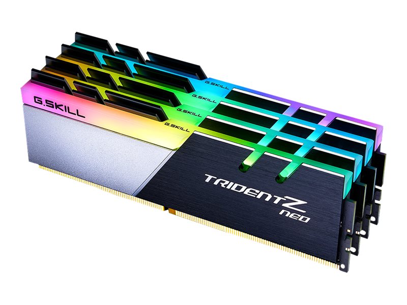G.Skill TridentZ Neo Series - DDR4 - Kit - 64 GB: 4 x 16 GB - DIMM 288-PIN - 3600 MHz / PC4-28800 - ungepuffert