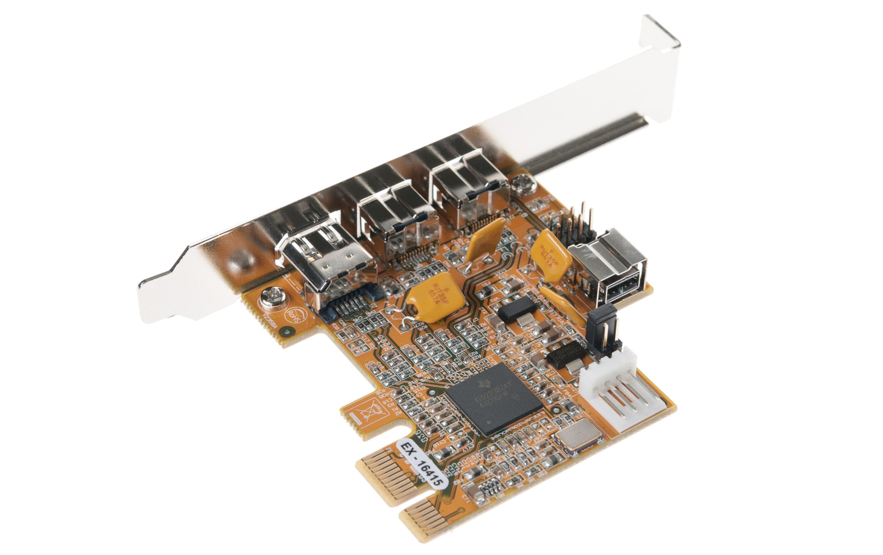 Exsys EX-16415 - FireWire-Adapter - PCIe - 3 Anschlüsse