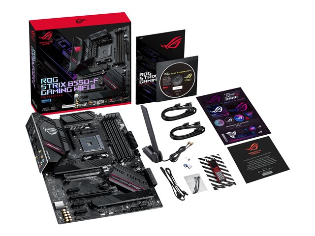 ASUS ROG STRIX B550-F GAMING WIFI II - Motherboard - ATX - Socket AM4 - AMD B550
