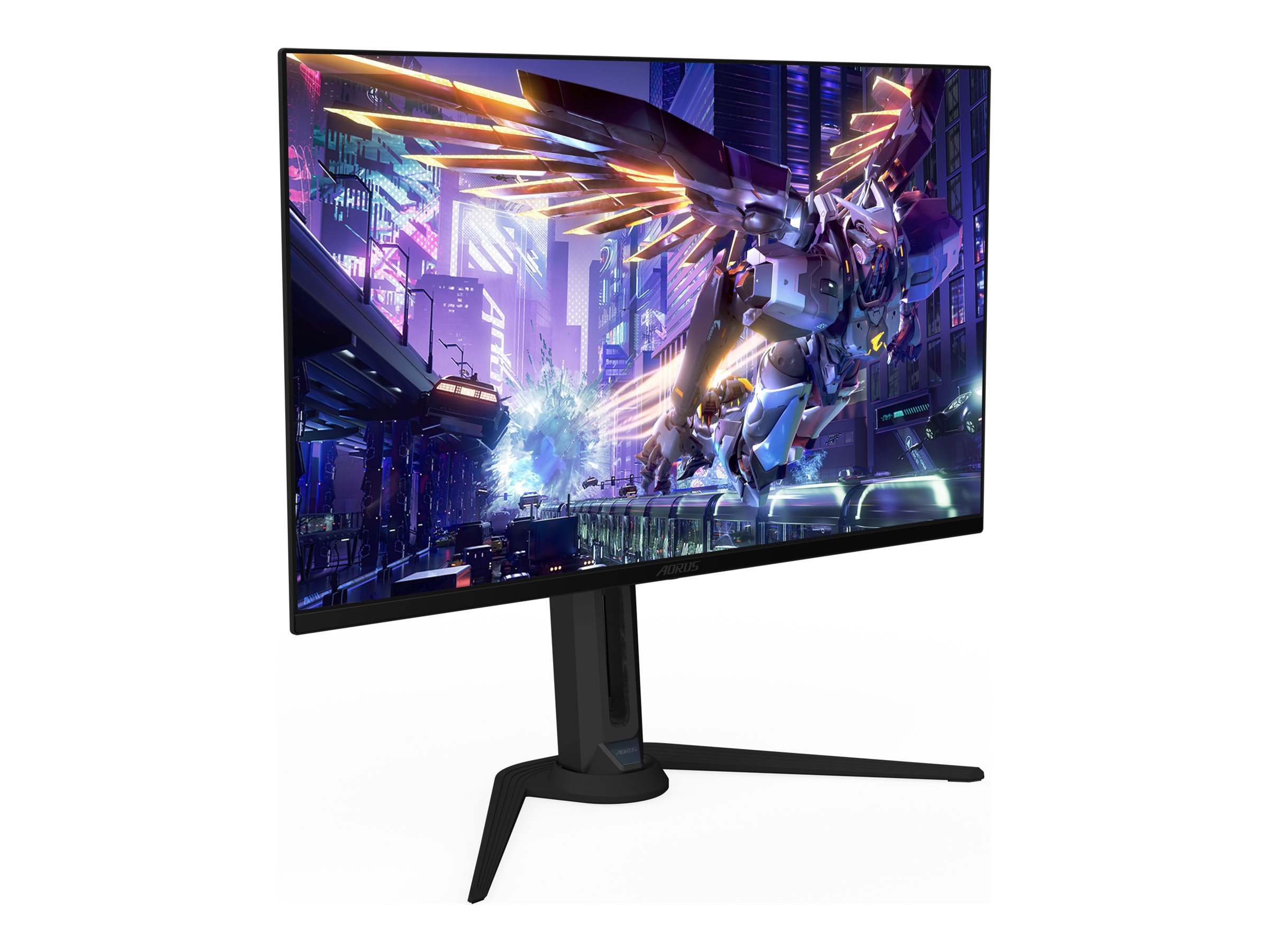 AORUS FO32U2P - OLED-Monitor - 81.3 cm (32") (31.5" sichtbar) - 3840 x 2160 4K @ 240 Hz - 1000 cd/m² - 1500000:1 - DisplayHDR 400 True Black - 0.03 ms - 2xHDMI, DisplayPort, USB-C - Lautsprecher