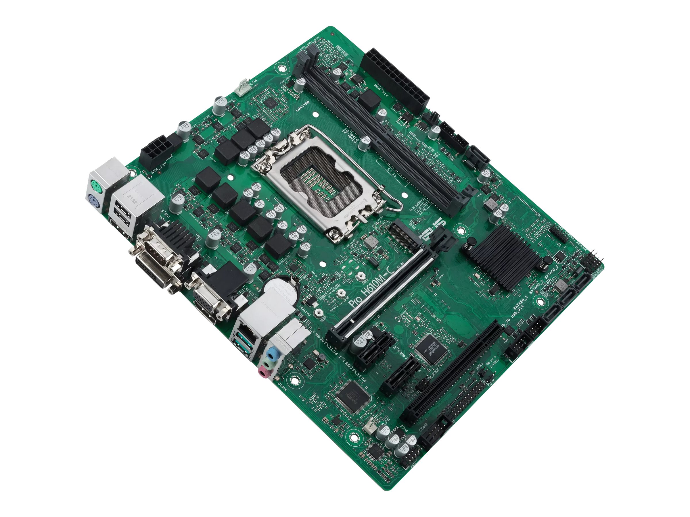 ASUS Pro H610M-C-CSM - Motherboard - micro ATX - LGA1700-Sockel - H610