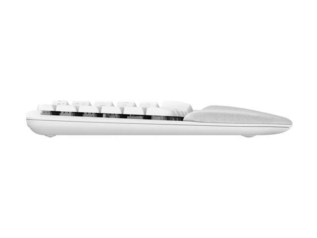 Logitech Ergo Series Wave Keys for Mac - Tastatur - QWERTZ - Deutsch - Off-White Eingabegerät
