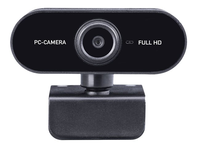 Midland W199 - Webcam - Schwarz - 1920 x 1080 - 1080p - Audio - USB 2.0 - YUV2